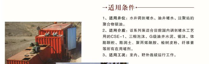 3DTP型油田調(diào)剖泵